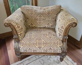 Jeffco Down Filled Roll Armchair. In excellent condition!
