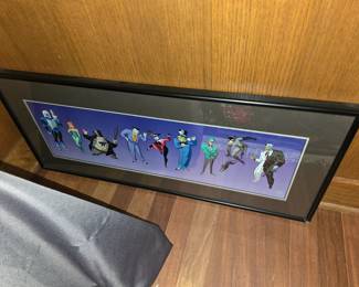 Batman Animated Sericel Cel 1994 "The Villains Of Gotham City”Warner Brothers