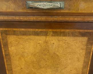 Detail of Handles and Burl Wood