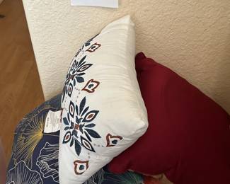 Throw pillows