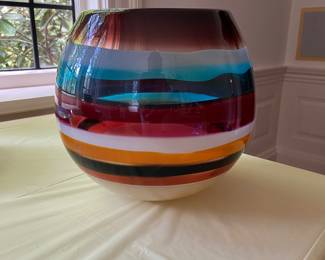 By Caleb noted glass artist