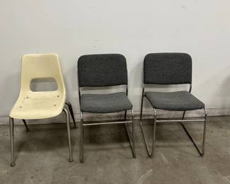 Mid-century design chairs. 