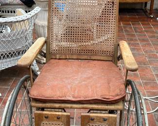 Antique wheel chair