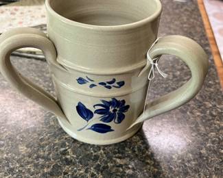 3-handled pottery beer mug, read about it in next pic.