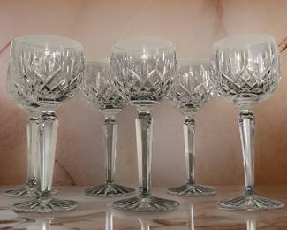 Waterford red wine glasses set of 6 - Bid #5