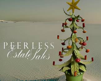 Vintage small metal tree with candle holders 