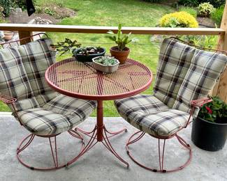 Vintage Bistro Set - Bid #17