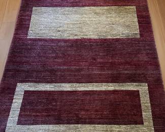 Loomed Wool Rug - Bid #25