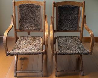 Vintage Folding Chairs - Bid #29