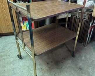 Vintage TV/Bar Cart