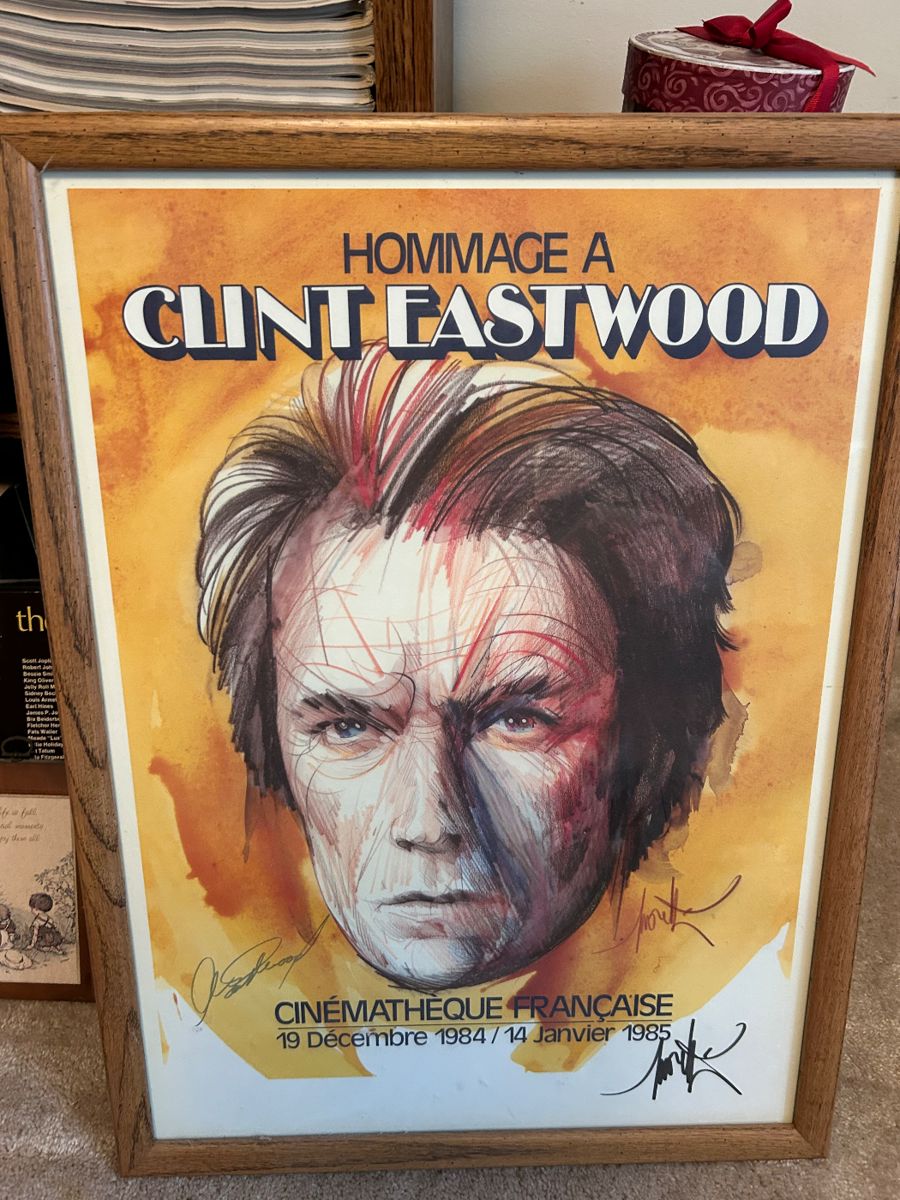 Clint Eastwood Autographed