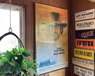 Orignial Clint Eastwood Pale Rider Poster