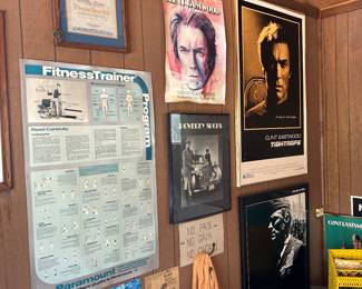 Original Clint Eastwood Tightrope POster