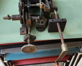 early phonograph motor wind up. RUNS!