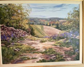 Another beautiful Cally Krallman - This is a large acrylic on canvas.