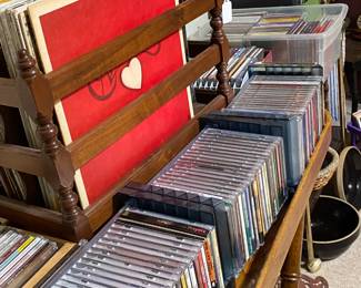 Lots of CDs to sort through!