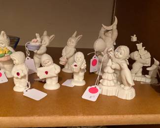 Collection of Snow Babies