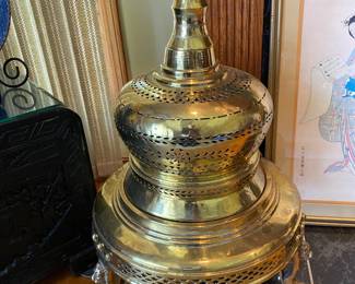 Large brass diffuser/cooker