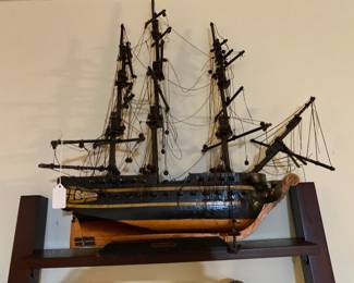 One of several ships.