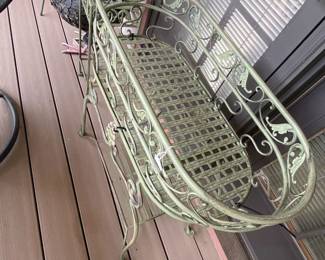 Nesting outdoor tables.