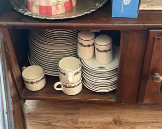 The Cellar Christmas china set