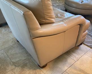 #4 - $300 EACH Bradington Young Chair taupe 36Wx40Dx35H x 2 