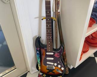 #13- $340 - Fender Guitar stratocaster MZ4233063 made in Mexico 