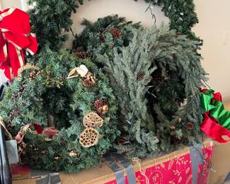Assortment of fabulous wreaths