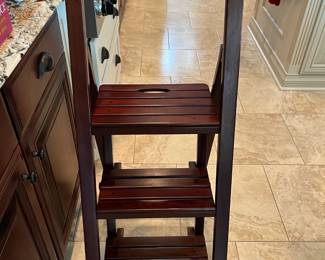 #95 - $100 - Frontgate ladder wood 