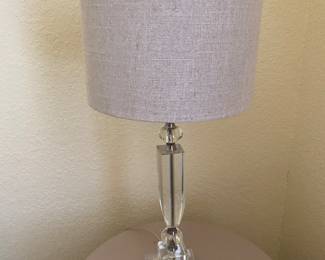 #68 - $44 Crystal lamp 12x27