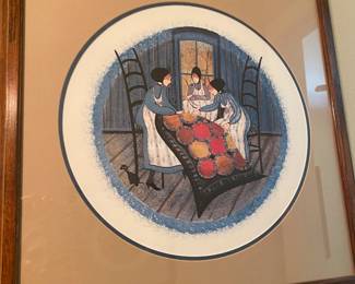 #111 - 4200 - 3 ladies friend quilting 543/1000 86's 