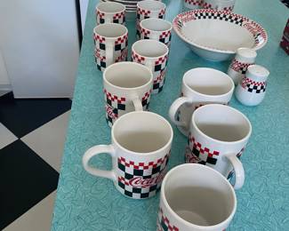 #24 - $5 a piece -Coca Cola Gibson china 