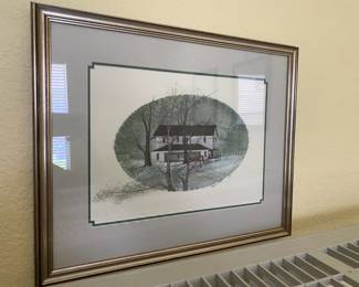 #102 - $70 - Quaker house 516/1000 21x17