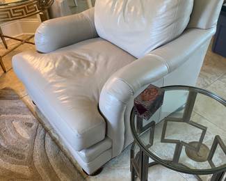 #4 - $300 EACH Bradington Young Chair taupe 36Wx40Dx35H x 2 