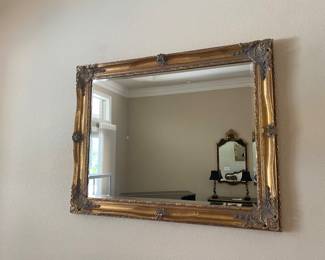 #28 - La Barge gold mirror 48x36