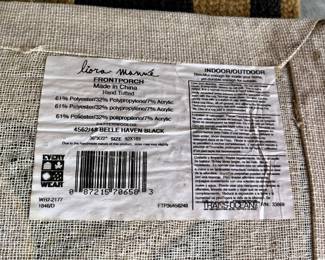 #130 - $100 Frontgate front door rug brand new