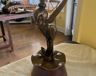 $500.00 Tinkerbell controversial sculpture due to provocative pose.