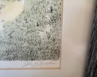 Bringer Cabin signed by John Furcher