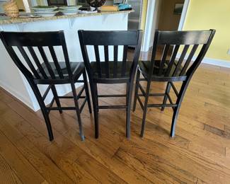 $120 3 wooden barstools or $40 each
