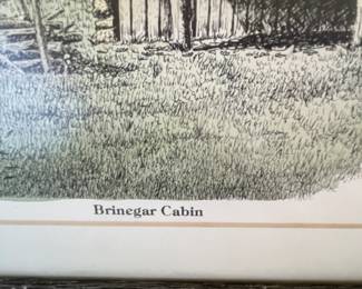 Bringer Cabin signed by John Furcher