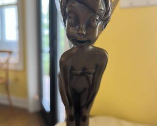 $500.00 Tinkerbell controversial sculpture due to provocative pose.
