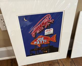 Larry Paulsen - local artist print of Pensacola Landmark