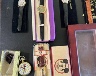Disney limited edition watches galore. Individually priced