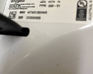 $580 Whirlpool washer and dryer, like new.