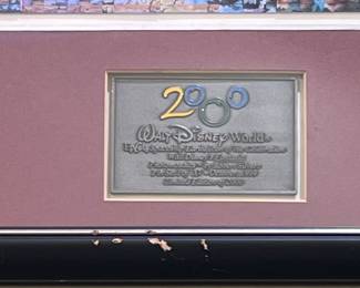 $30 Epcot Spaceship Earth Icon of the Celebration photomosaics by Robert Silvers October 1999