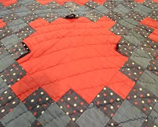 $90 pink and blue handmade quilt