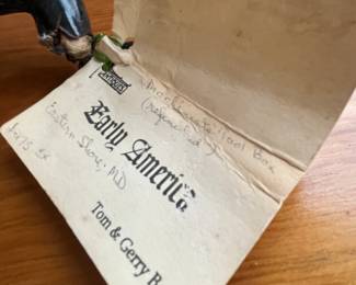 $80 early American jewerly engineer’s tool box 26 W x 9D x 60H