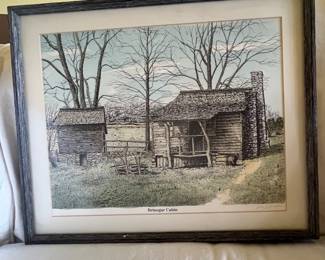 Bringer Cabin signed by John Furcher