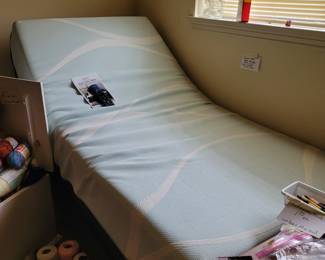 Adjustable Tempur-Pedic Ergo Extend Pro Breeze Twin Bed. Get a great deal on this almost new bed.