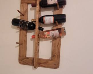 Homemade Wine Rack